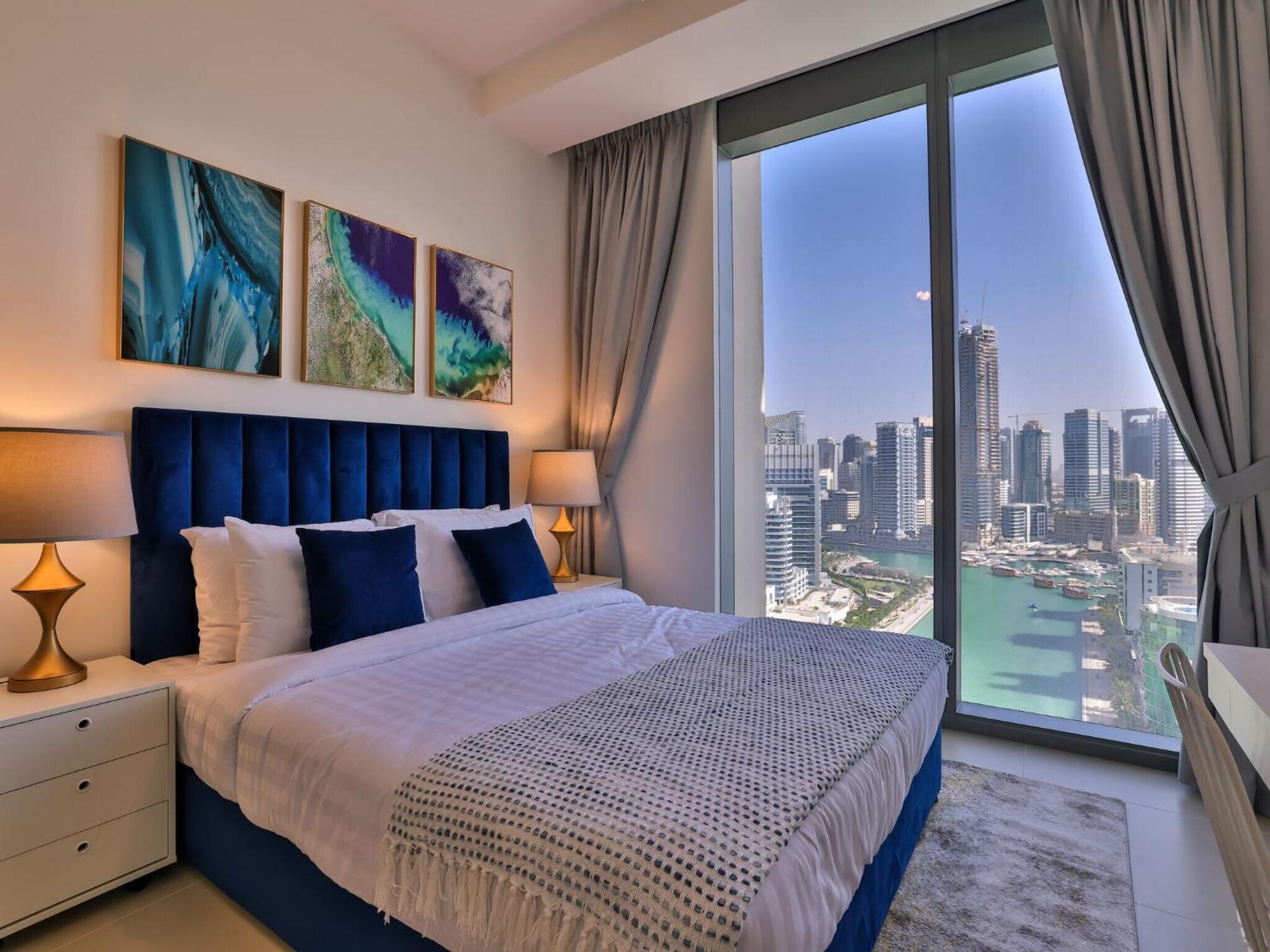 Luxurious Apartments Dubai Marina Views Pool Gym By Sojo Stay Εξωτερικό φωτογραφία